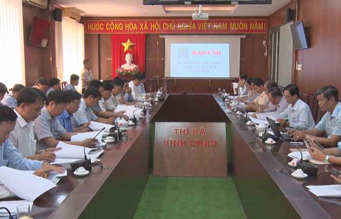 UBND TX. Vĩnh Châu thông qua Kế hoạch sử dụng đất năm 2024